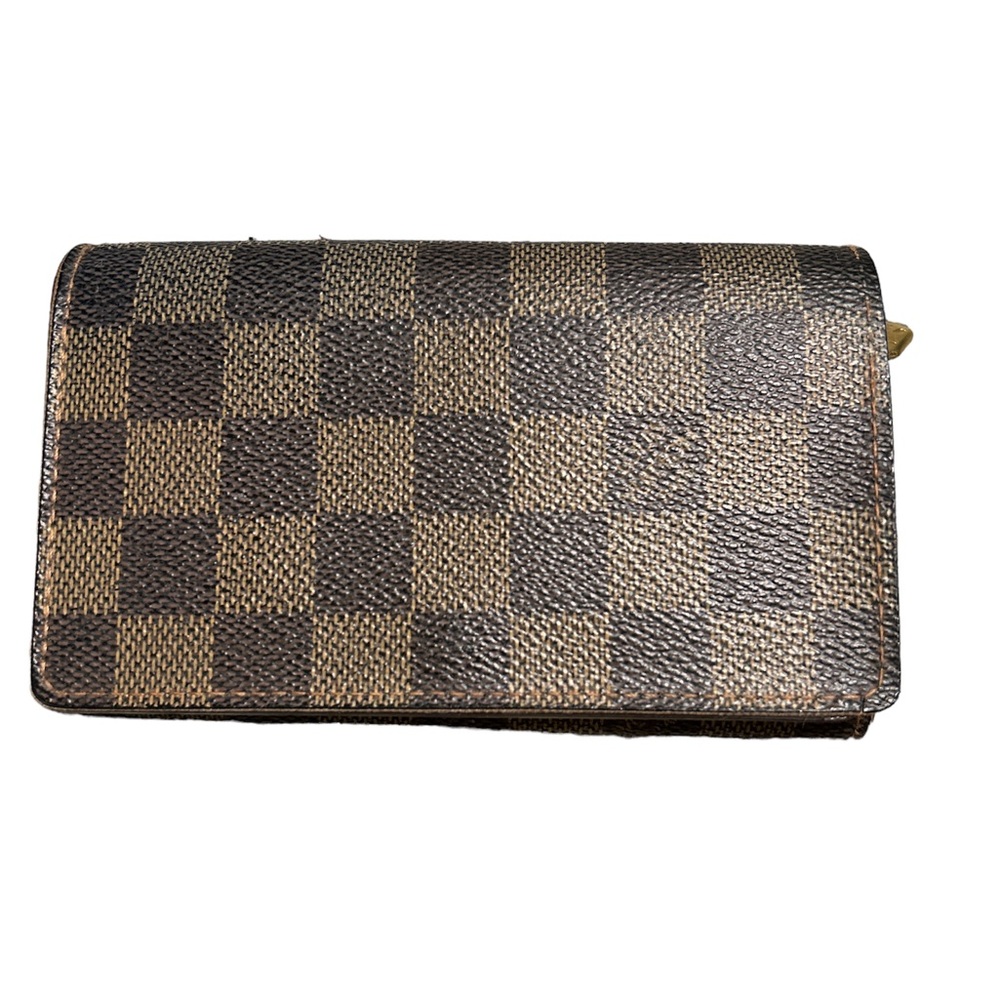 Louis Vuitton Damier Ebene Porte Tresor Wallet